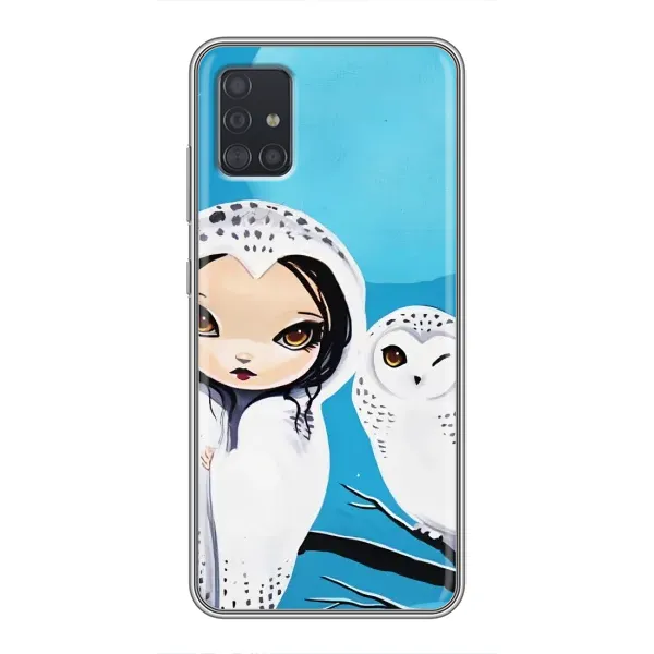 Чехол с рисунком «Девочка Сова» для Samsung Galaxy A51 5G (A516) Чехол с рисунком «Девочка Сова» для Samsung Galaxy A51 5G (A516)