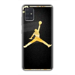 Силиконовый Чехол Nike Air Jordan на Самсунг Галакси А51 5G (Джордан 23)