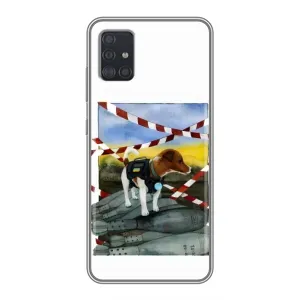 Чехол с принтом Собаки Патрон для Samsung Galaxy A51 5G (A516) (Храбрый Патрон)