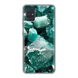 Чехол (Дорого -богато) на Samsung Galaxy A51 5G (A516) (Изумруд)