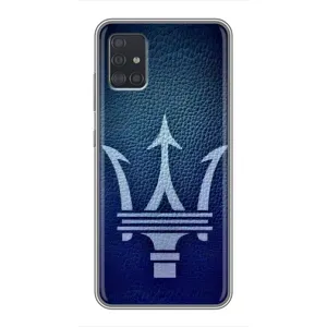 Чехлы с тематикой "Крутые машины" на Samsung Galaxy A51 5G (A516) (Лого Maserati)