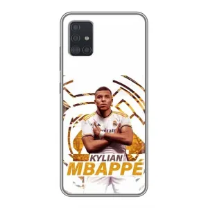 Чехол (TPU) с Футболистом на Samsung Galaxy A51 5G (A516) (Мбаппе Реал)