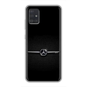 Силиконовый бампер с картинкой машины на Samsung Galaxy A51 5G (A516) (Mercedes)