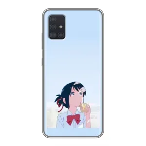 Чехол с персонажами АНИМЕ на Samsung Galaxy A51 5G (A516) (Мицуха)