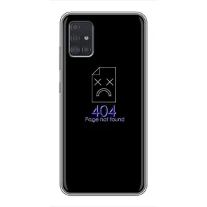Чехол для программиста на Самсунг Галакси А51 5G (Ошибка 404)