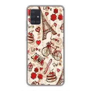 Чехол с Эйфелевой башней на Samsung Galaxy A51 5G (A516) (Париж мечта)