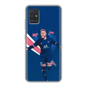 Силиконовый Чехол Samsung Galaxy A51 5G (A516) (Празднование Неймара)