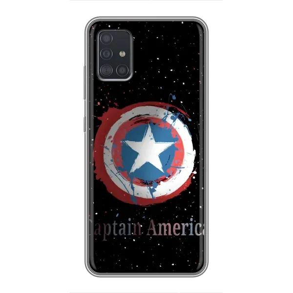 Чехол с рисунком «Щит Капитана» для Samsung Galaxy A51 5G (A516)