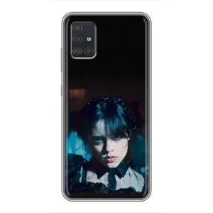 Чехлы с принтом Уэнсдей на Samsung Galaxy A51 5G (A516) (Танец Уэнсдей)