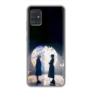 Чехлы с принтом Уэнсдей на Samsung Galaxy A51 5G (A516) (Уэнсдей и Энди)