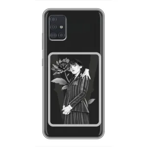 Чехлы с принтом Уэнсдей на Samsung Galaxy A51 5G (A516) (Венсдей картина)