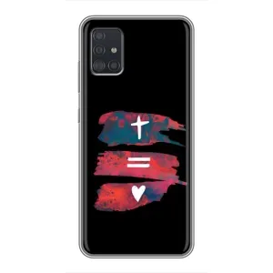 Чехлы для Samsung Galaxy A51 (A515) (Для Христиан) (Атрибутика)
