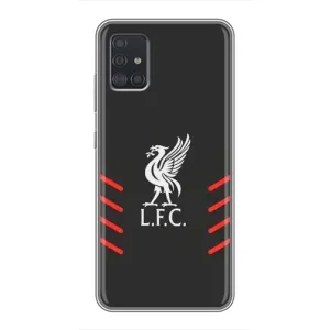 Силиконовые Чехлы принт Футбол на Samsung Galaxy A51 (A515) (Эмблема Liverpool)