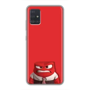 Чехол Головоломка для Samsung Galaxy A51 (A515) - (AlphaPrint) (Гнев)