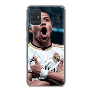 Чехол (TPU) с Футболистом на Samsung Galaxy A51 (A515) (Гол Мбаппе)