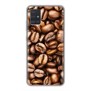 Чехол с изображением  вкусной еды для Samsung Galaxy A51 (A515) (Кофе)