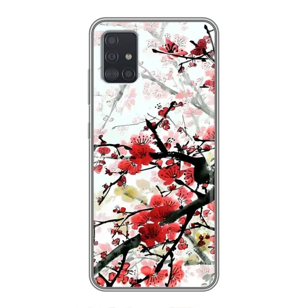 Чехол с рисунком «Красивая Сакура» для Samsung Galaxy A51 (A515) Чехол с рисунком «Красивая Сакура» для Samsung Galaxy A51 (A515)