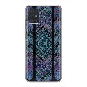 Силиконовый Чехол на Samsung Galaxy A51 (A515) (Крутой орнамент)