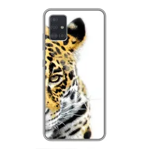 Чехлы с изображением разных животных для Samsung Galaxy A51 (A515) (Стильный Леопард)
