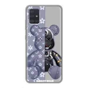 Силиконовый чехол для Samsung Galaxy A51 (A515) (Медведь Louis Vuitton)