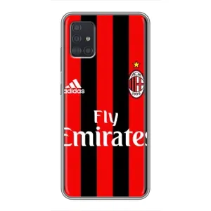 Чехлы с ТОП Футбольными клубами на Samsung Galaxy A51 (A515) (Milan)