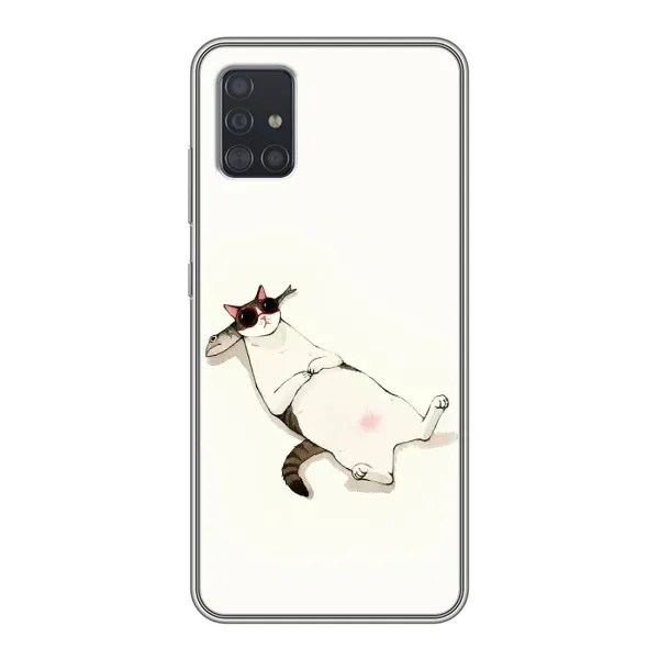 Чехол с рисунком «Отдых» для Samsung Galaxy A51 (A515)