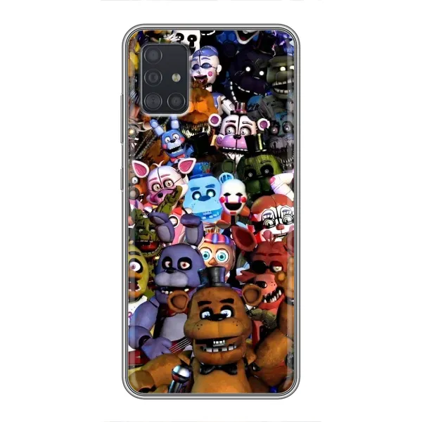Чехол с рисунком «Персонажи Фредди» для Samsung Galaxy A51 (A515)