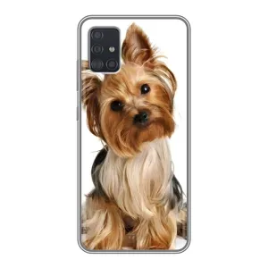Чехол (ТПУ) Милые собачки для Samsung Galaxy A51 (A515) (Собака Терьер)