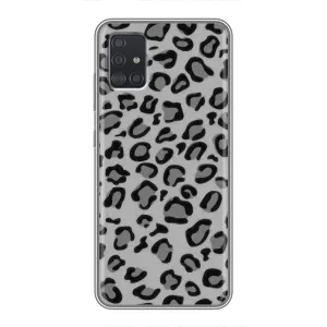 Чохол з леопардовим принтом на Samsung Galaxy A51 (A515) (Темний леопард)