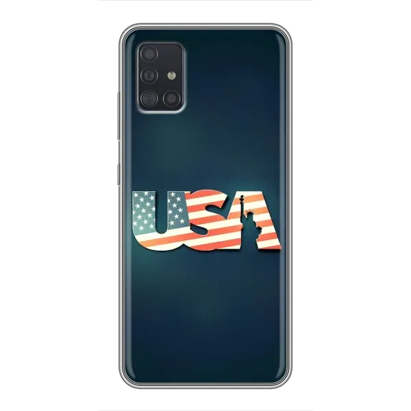 Чехол с рисунком «USA» для Samsung Galaxy A51 (A515) Чехол с рисунком «USA» для Samsung Galaxy A51 (A515)