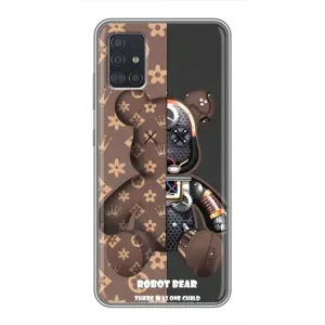 Силиконовый чехол для Samsung Galaxy A51 (A515) (Медмедь Луи Виттон)