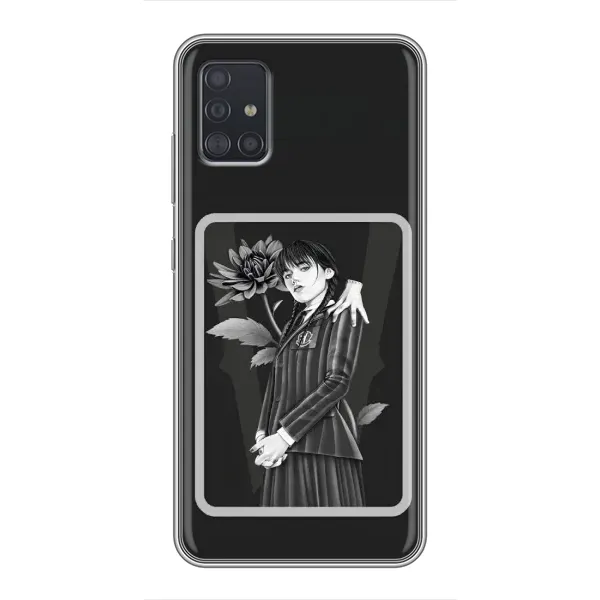 Чехол с рисунком «Венсдей картина» для Samsung Galaxy A51 (A515) Чехол с рисунком «Венсдей картина» для Samsung Galaxy A51 (A515)