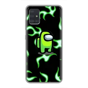 Чехол "Амонг Ас" для Самсунг Галакси А51 (Яркий игрок)