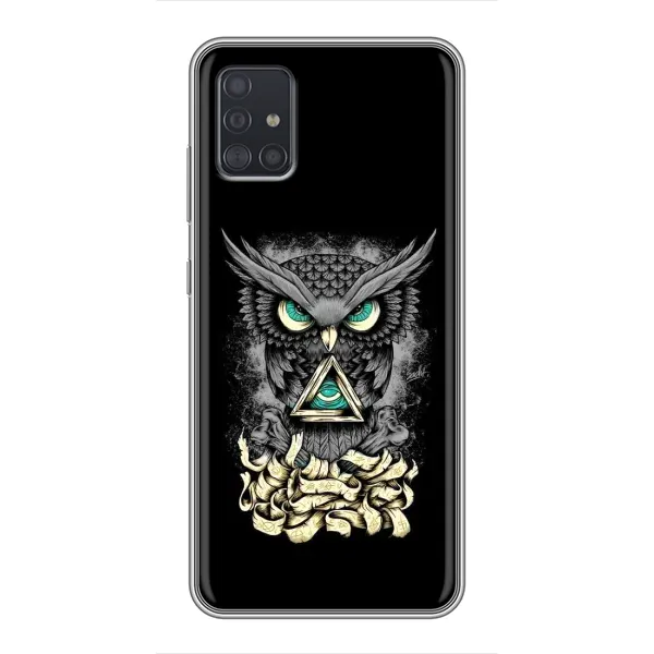 Чехол с рисунком «Зеленые глаза» для Samsung Galaxy A51 (A515) Чехол с рисунком «Зеленые глаза» для Samsung Galaxy A51 (A515)