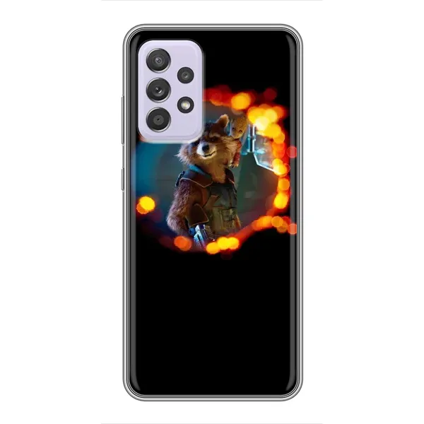 Чехол с рисунком «Енот Ракета» для Samsung Galaxy A52 5G (A526) Чехол с рисунком «Енот Ракета» для Samsung Galaxy A52 5G (A526)