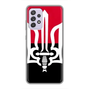 Чохли УПА (Червоно-Чорний) на Samsung Galaxy A52 5G (A526) (Герб України)