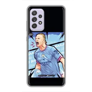 Чохли з принтом на Samsung Galaxy A52 5G (A526) Футболіст (гол Ерлінг Холанд)