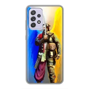 Чохол з картинкою (Патріотичний КОЗАК) на Samsung Galaxy A52 5G (A526) (КОЗАК з крилами)