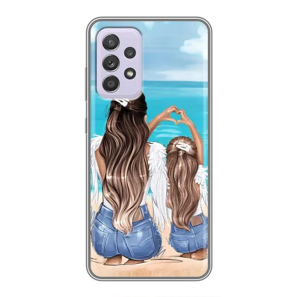 Чехол с рисунком «Мама и дочь» для Samsung Galaxy A52 5G (A526) Чехол с рисунком «Мама и дочь» для Samsung Galaxy A52 5G (A526)