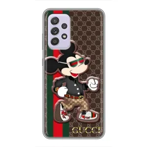 Чехлы Бренд GUCCI для Samsung Galaxy A52 5G (A526) (Маус Гуччи)