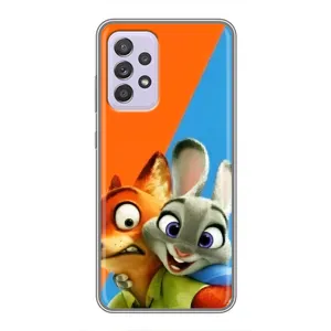 Чехлы ЗВЕРОПОЛИС для Samsung Galaxy A52 5G (A526) (Ник и Хопс)