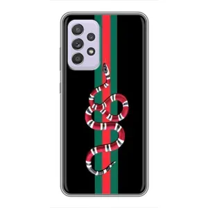 Чехлы Бренд GUCCI для Samsung Galaxy A52 5G (A526) (Змей Гуччи)