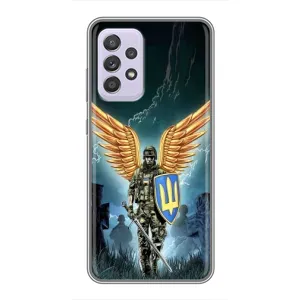 Патріотичний Чохол для Samsung Galaxy A52 5G (A526) (ЗСУ з крильми)
