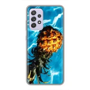 Чехол с изображением  вкусной еды для Samsung Galaxy A52 (Ананас)