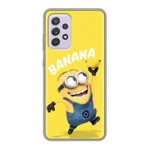 Мультяшний принт на Чохол для Самсунг Галаксі А52 (Banana)