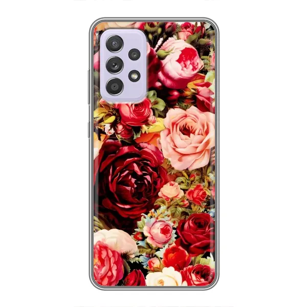Чехол с рисунком «Букет цветов» для Samsung Galaxy A52 Чехол с рисунком «Букет цветов» для Samsung Galaxy A52