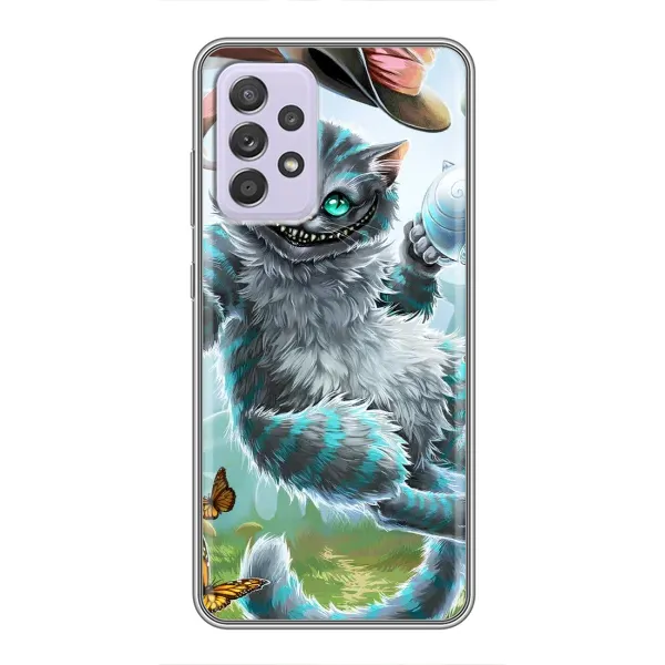 Чехол с рисунком «Чеширский КОТИК» для Samsung Galaxy A52 Чехол с рисунком «Чеширский КОТИК» для Samsung Galaxy A52