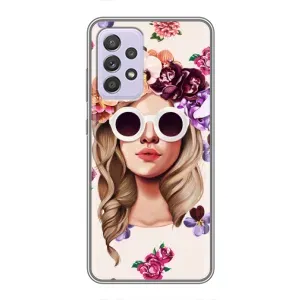 Чохол з картинкою Модні Дівчата Samsung Galaxy A52 (Дівчина в окулярах)