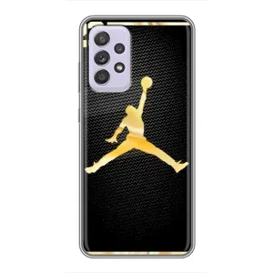 Силіконовый Чохол Nike Air Jordan на Самсунг Галаксі А52 (Джордан 23)