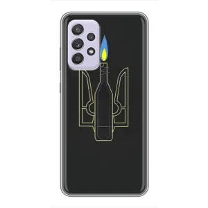 Чехол с картинкой (Патриотический ГЕРБ) на Samsung Galaxy A52 (Герб - Молотова)